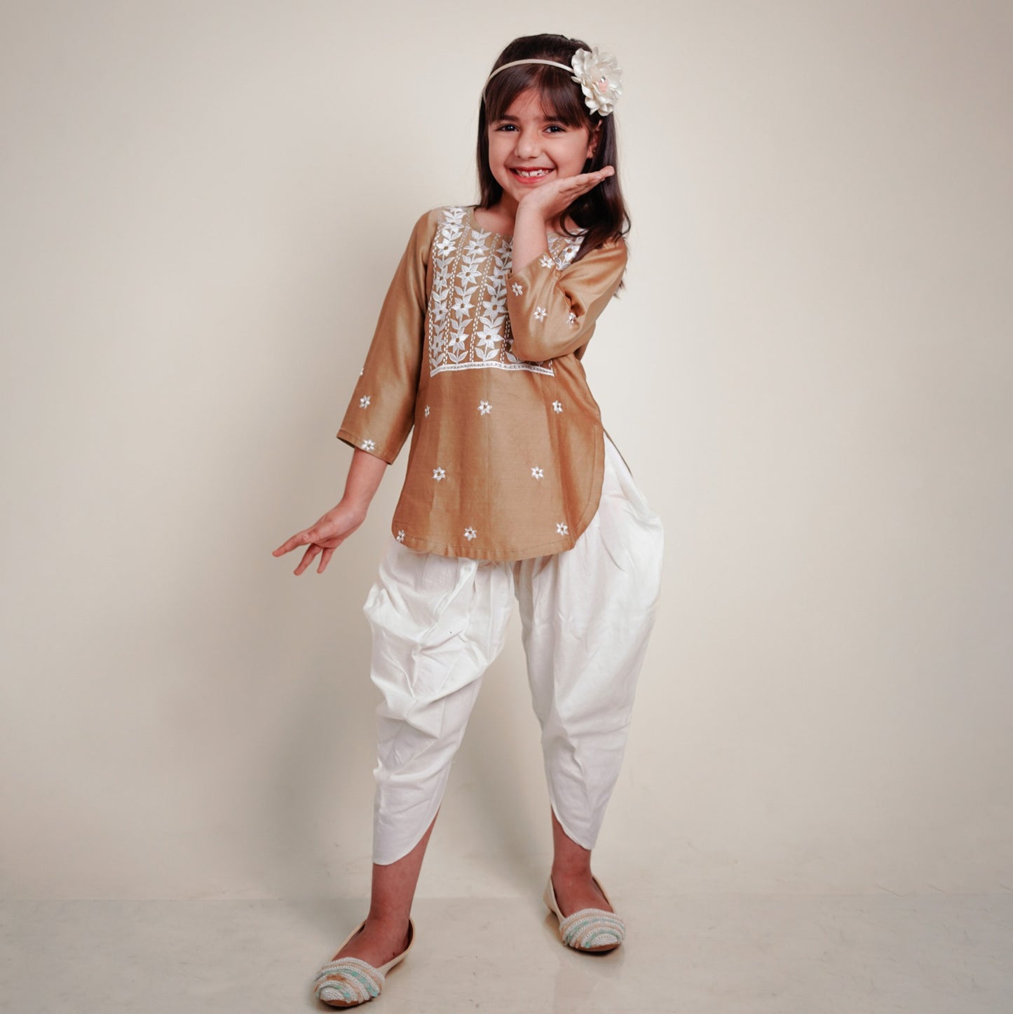 Apple cut kurti set