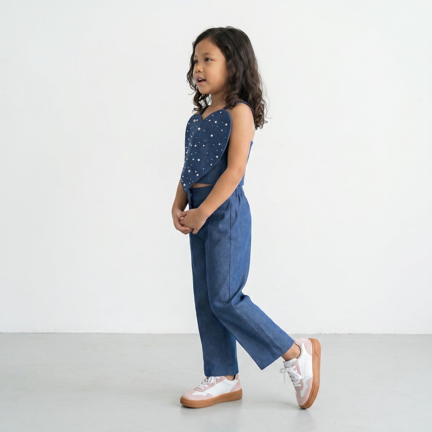 Denim Heart set