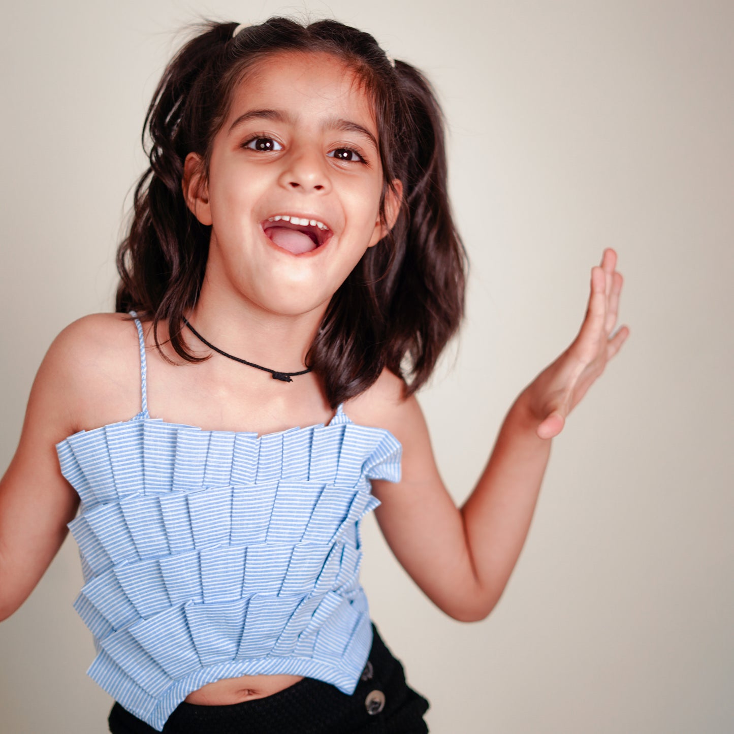 Pleated top