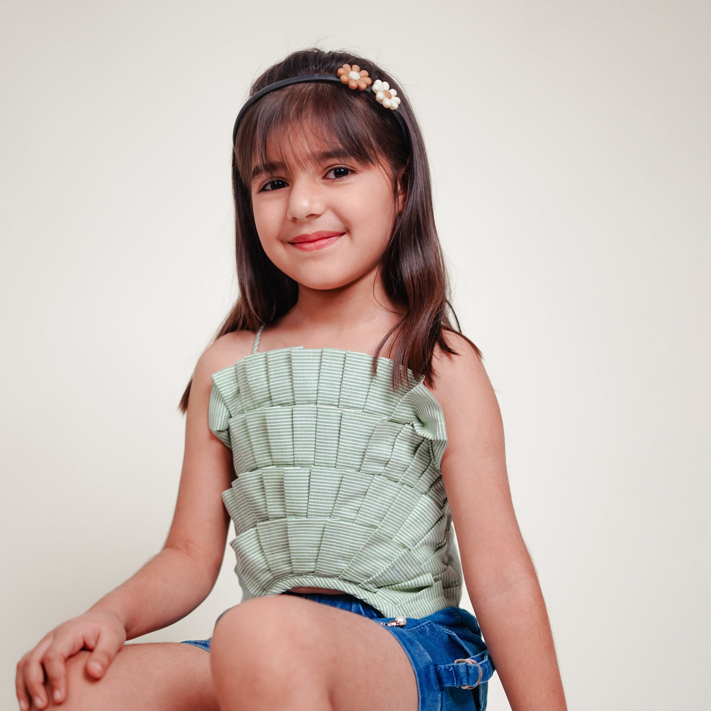Pleated top