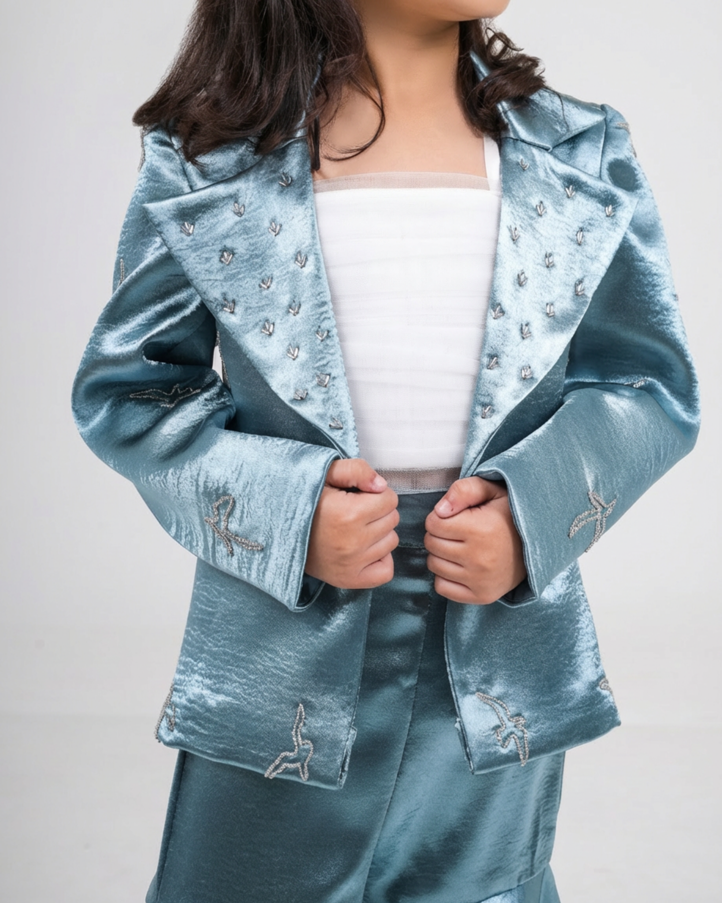 Mettalica blazer set