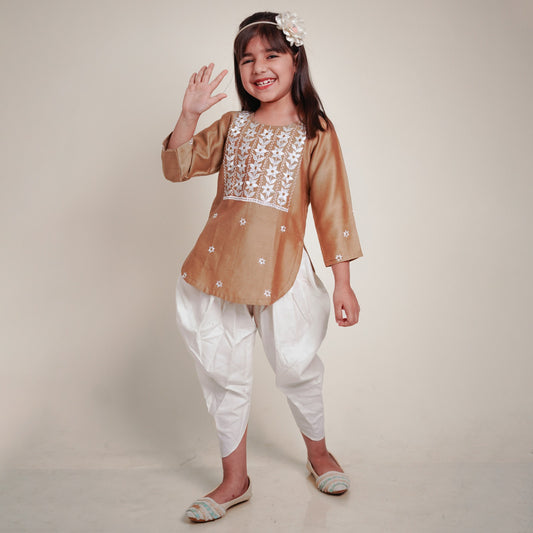 Apple cut kurti set
