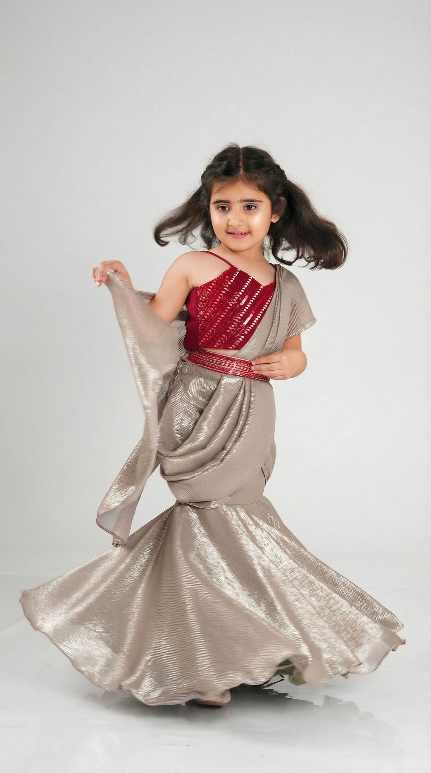 Shimmer Saree